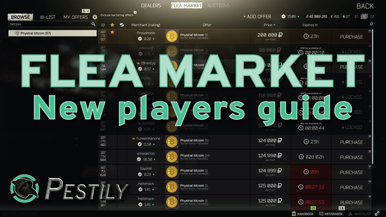 Flea Market - New Players Guide - Escape From Tarkov - YouTube