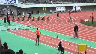 織田記念　２０１４年　男子１００ｍ　予選　山縣　１０\