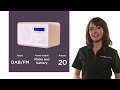 Logik LHDR15 Portable DAB/FM Clock Radio - Light Wood & White | Product Overview | Currys PC World