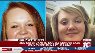 VIDEO: 2nd defendant in Texas County double murder case waives preliminary hearing