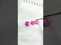 how to draw cherry shots cherry easy youtube