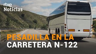 N-122: una de las carreteras más PELIGROSAS y con más SINESTRALIDAD de España I RTVE