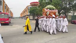 Trại Hờm nam Dân lễ động di quan vào lúc 7h Bà nguyễn thị chủ sn. 1955 thọ 70 tuổi các con đưa tiễn#