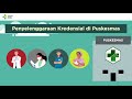 Tutorial Mekanisme Kredensial Tenaga Kesehatan di Puskesmas