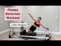 Pilates Reformer Workout | 35 min | Full Body (w/ weights)