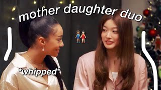 yoonchae and manon being a mother daughter duo