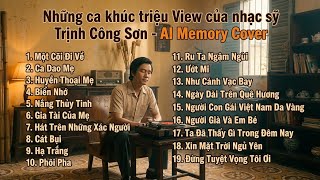 Tuyển Chọn 19 Ca Khúc Hay Nhất Của Trịnh Công Sơn | Phiên Bản AI Rock Ballad Gây Nghiện