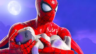 Kit meets Spiderman! (Fortnite Animation)