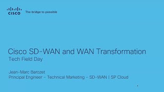 Cisco SD-WAN and WAN Transformation