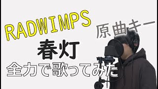 春灯　ええ声で歌ってみた「RADWIMPS」是枝匠