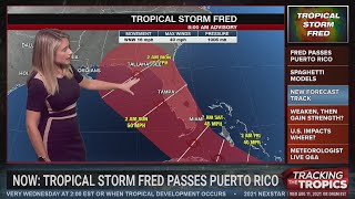 Amanda Holly, Hank Allen discuss morning update on Tropical Storm Fred