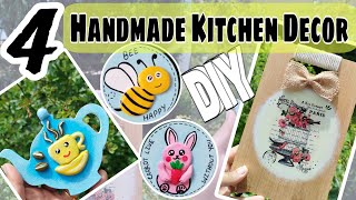 Transform Your Kitchen With Cute Decor || People Were Crazy In My First Exhibition #diy ##craft