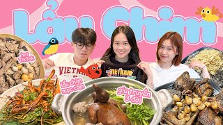 TOUR CHIM 🐦🦉🦅 - Siêu bất ngờ với món lẩu chim mọc cốm gia truyền 3 đời