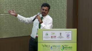 Dr. Biswajit Debnath, Technical Advisor, greenwaves environmental solutions, at 4th WWWS-2024