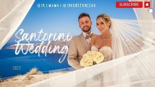 @ja.i.mama i @jakubstanczak Ślub na Santorini | Santorini Wedding