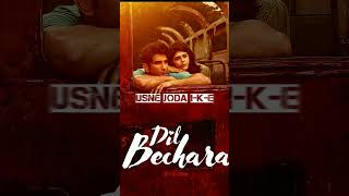 💘 Dil Bechara Song Lyrics Edit || Sushant Singh Edit || #viral #trending #dil Bechara