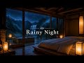 Cozy Night Cabin 🌧️ Rain Sounds for Deep Sleep, Relaxation and Stress Relief