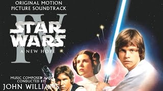 Star Wars Episode IV A New Hope (1977) Soundtrack 02 Main Title / Rebel Blockade