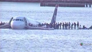 A 5 años del "Milagro en el Hudson" cuando un avión acuatizó salvando a todos los pasajeros