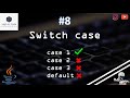 8 | What is Switch Case in JAVA?
