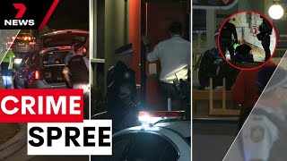 Two men arrested for eight alleged armed robberies | 7NEWS