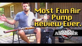 Air Gun Compressor Review + Umarex Gauntlet Air Rifle Jenga