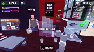 Barista Simulator | 咖啡師模擬器 | 一天的開始始於一杯咖啡 | 來杯咖啡吧!