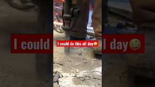 Hilti jackhammer is very easy to use #hiltitools #tools #diy #hammerandhome