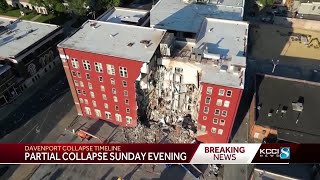 Davenport officials: 3 remain unaccounted for after partial apartment collapse