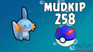 Mudkip caught - Generation 3 Pokedex 258 - Pokemon GO [No Hack]