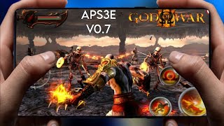 APS3E New Update v0.7Alpha | God of War 3 Mobile Smooth Gameplay On All Devices