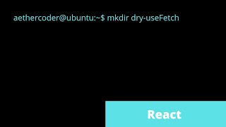 DRY React useFetch custom hook