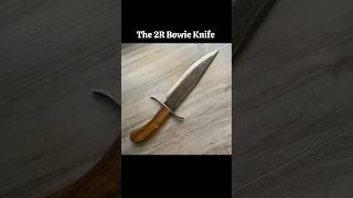 The 2R (Ron-Ron) Bowie Knife #cuttingskills #bowieknife #fightingknife #martialarts #western #usa