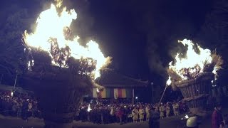 吉祥草寺 大トンド（茅原の大トンド）