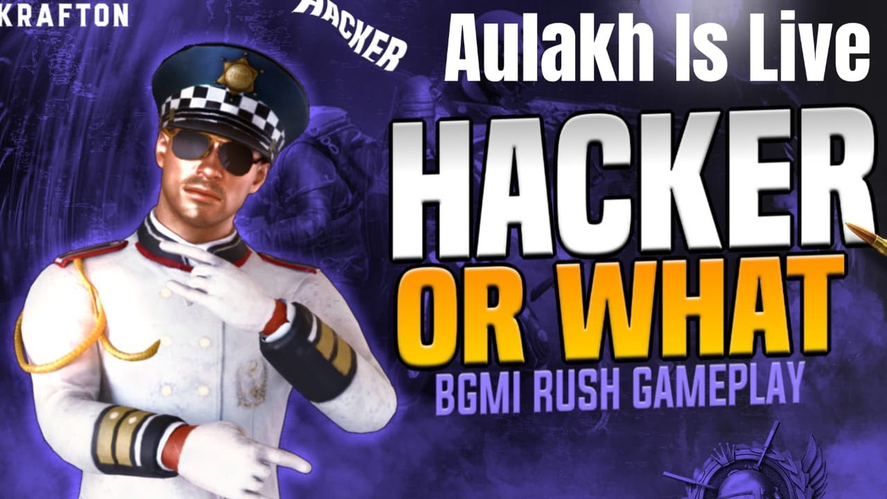 Hackker Or What Bgmi Rush Gameplay Youtube