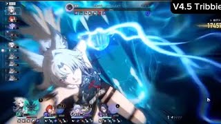 [V4.5] E1S0 Tribbie \u0026 E0S0 Feixiao 4 cost 0 Cycle New Boss Showcase Again!! || Honkai Star Rail 3.1