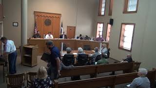 Titus County Texas Commissioners' Court Special Meeting held May 24, 2021