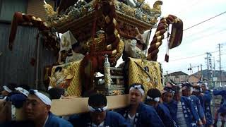 ＮＷＭ－1034　　英賀神社2017(春日神社内)　山崎屋台・宵宮