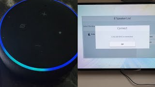 How to connect Alexa to tv using bluetooth | Amazon alexa echo dot connect to smart tv