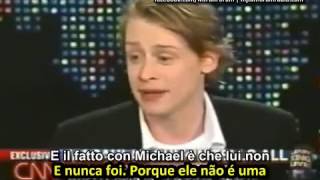 Macaulay Culkin fala sobre Michael Jackson em 2004 (legendado)