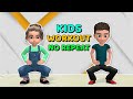 QUICK FULL BODY KIDS WORKOUT (NO REPEAT)