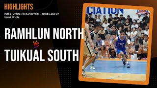 U21 BASKETBALL (Semi Final) HIGHLIGHTS: Ramhlun North vs Tuikual South