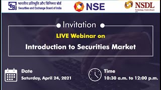 NSDL - Introductions to Securities Market Webinar | Digivix