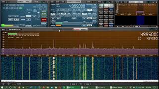 RWM Moscow Russia Time signal time pips 4996 kHz CW Shortwave