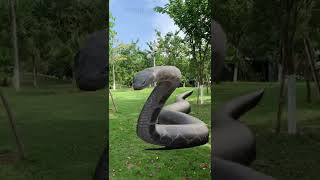 snake movie - anaconda giant in park Part #60 - Khang3d #shorts
