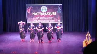 🙏🏻#NATYAMAYURI - Delhi #15th Annual Day Program #2k25 #mystatus#statusvideo #dancevideo#nagadance#🙏🏻