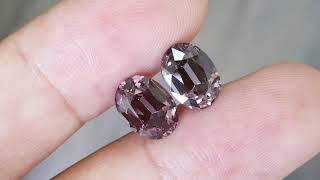 Violet Spinel 5.37 cts / 2 pcs