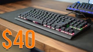 $40 Mechanical Keyboard - E-Element Mechanical Eagle Z-77 Review