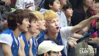 [fancam] 111016 SHINee Key's humorous expression @ Basketball Opening Ceremony