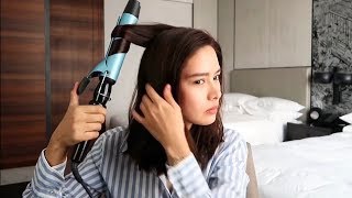 Hairstyle: Messy Beach Waves Using a Curling Iron | Erich Gonzales
